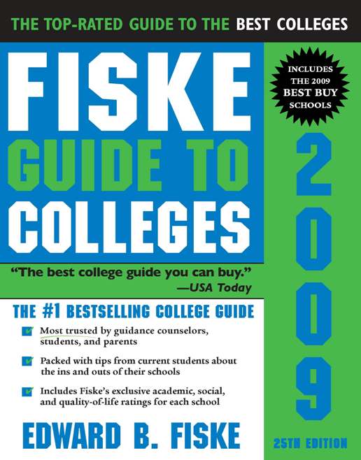Fiske Guide to Colleges 2009